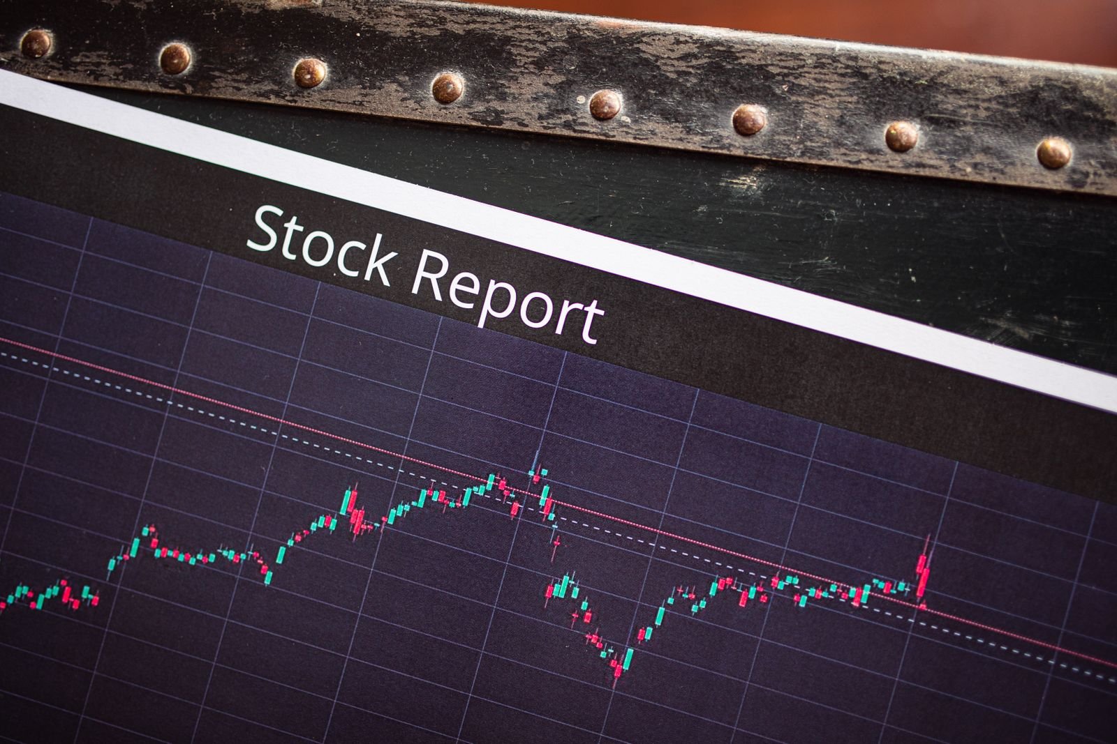 Printed monthly trading performance report with a verified pip results chart