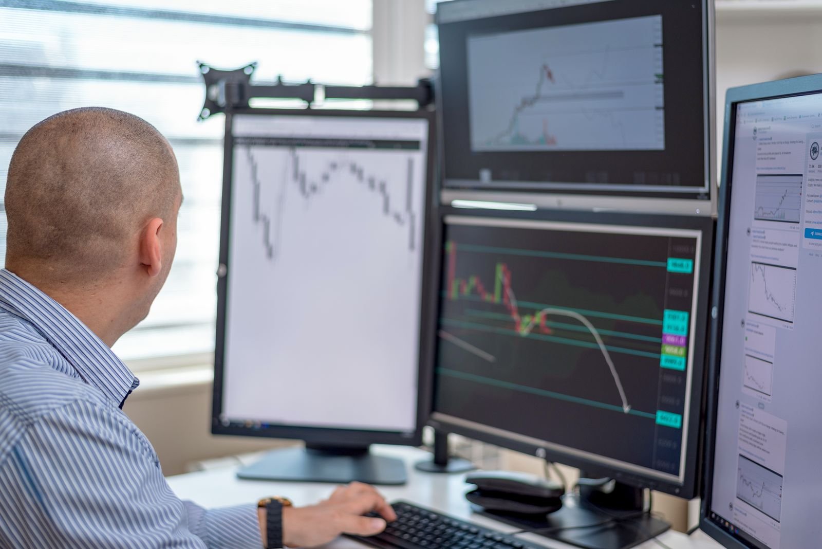 Tracking the outcome of open forex positions live on the results page